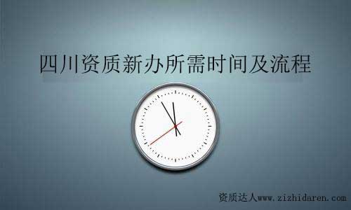 四川資質(zhì)新辦時(shí)間流程