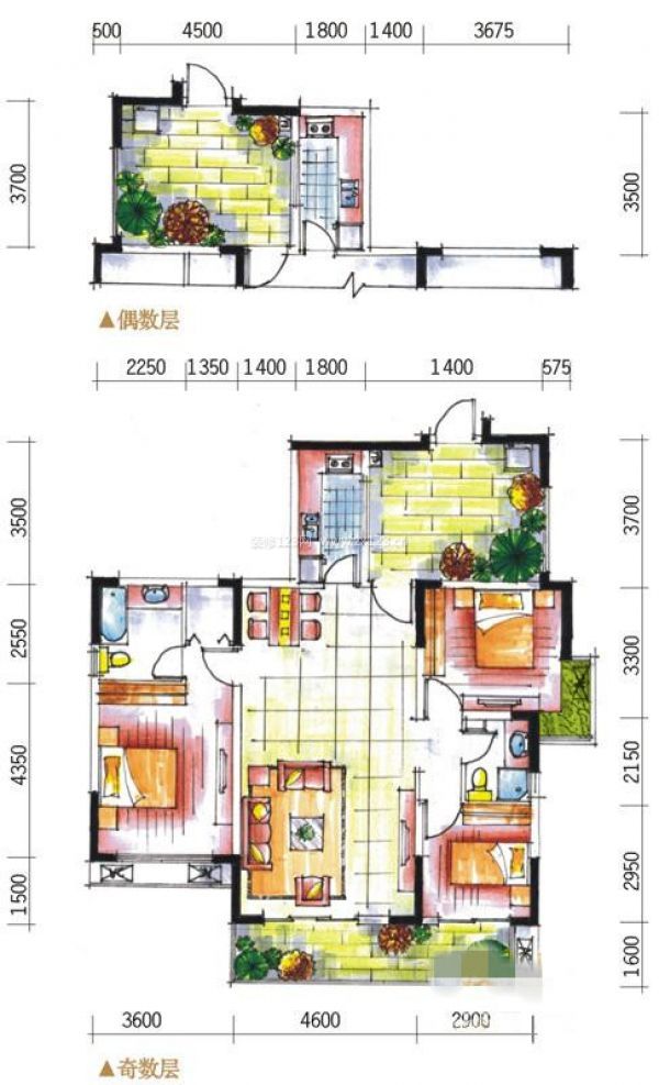 成都維港戶型分析