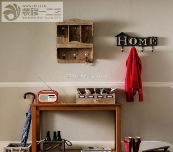 尷尬角落大變身 玄關設計收納方案