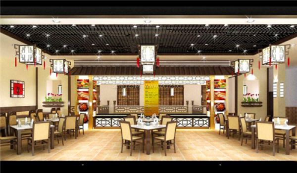 快餐店裝修圖片