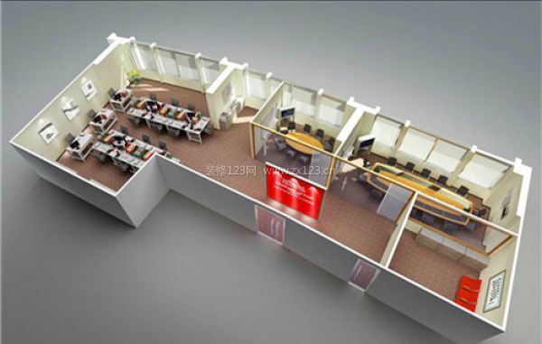 北京朝陽區辦公室裝修