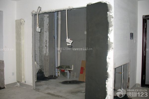 整體廚房裝修流程1——拆墻、砌墻