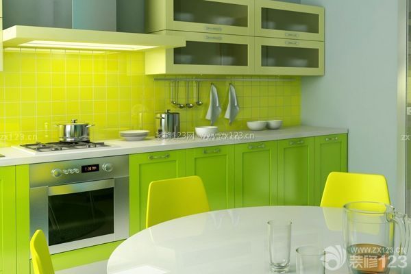 小戶型廚房裝修最好使用簡單色調