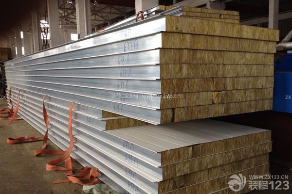 隔墻材料之金屬面夾芯板