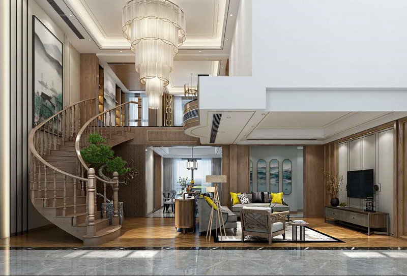 成都聯排別墅裝修風格