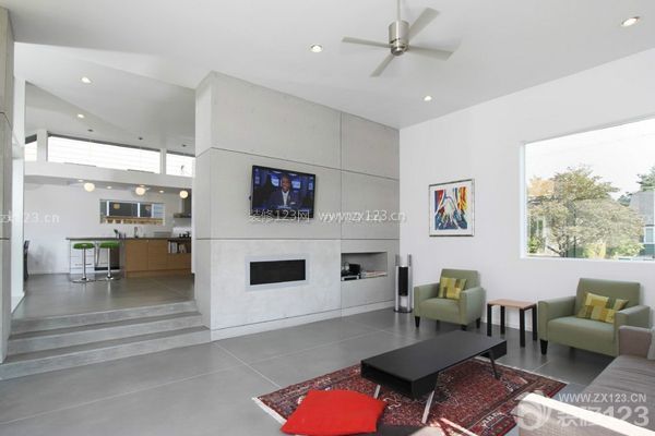 后現代裝修風格特點之曲線和非對稱性