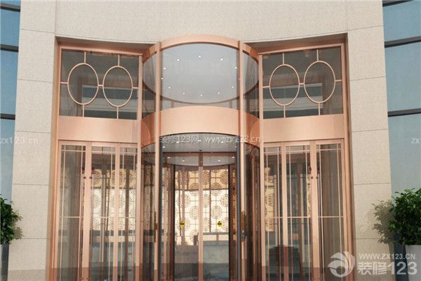 自動(dòng)門安裝效果圖