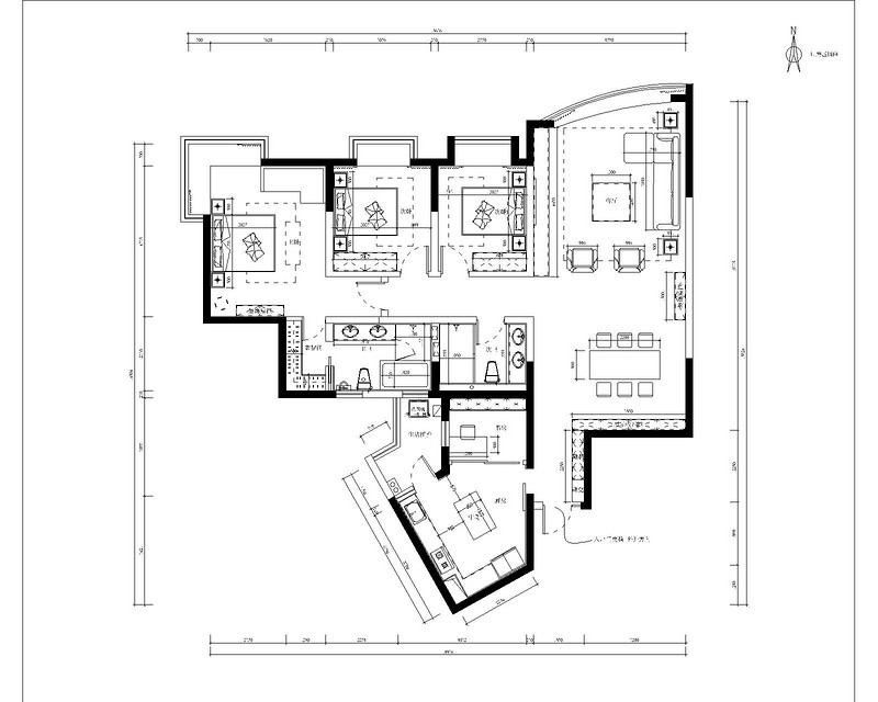 臥龍谷壹號戶型圖